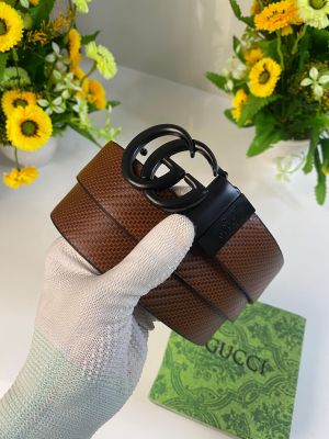 GUCC_I GG MATTE REVERSE BELT WID OG BOX 191