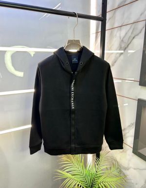 Arman_i Exchange Black Imported Zipper Super Premium Jacket F3196-BL