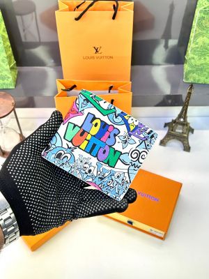 Loui_s Vuitton Printed White Wallet Fa 40