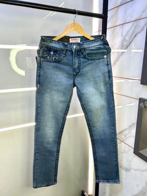 True Religion Imported Sky Super Premium Denim With Brand Box Packing And Carry Bag F2931-SK