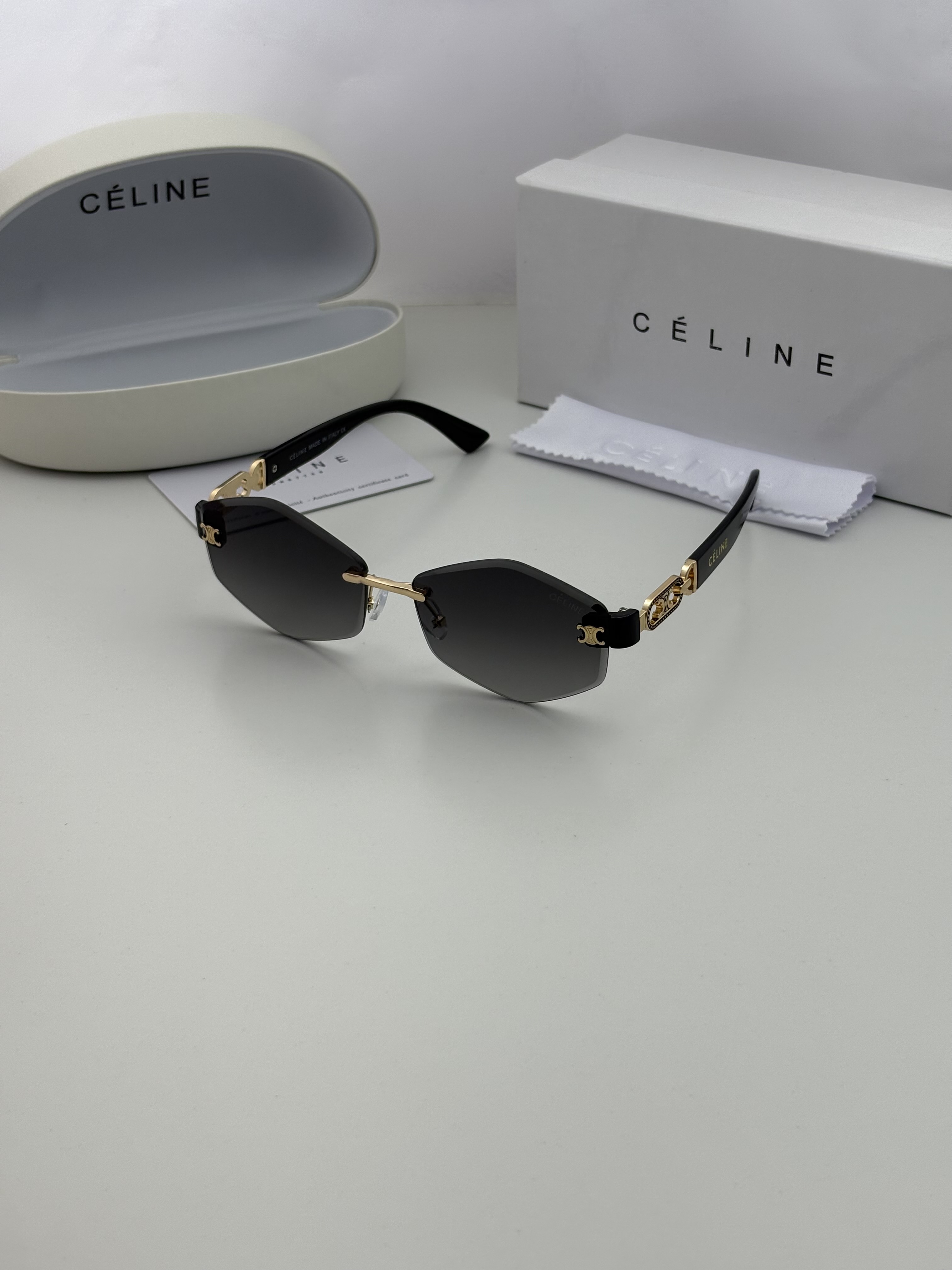 Celine.9158 golden black shaded