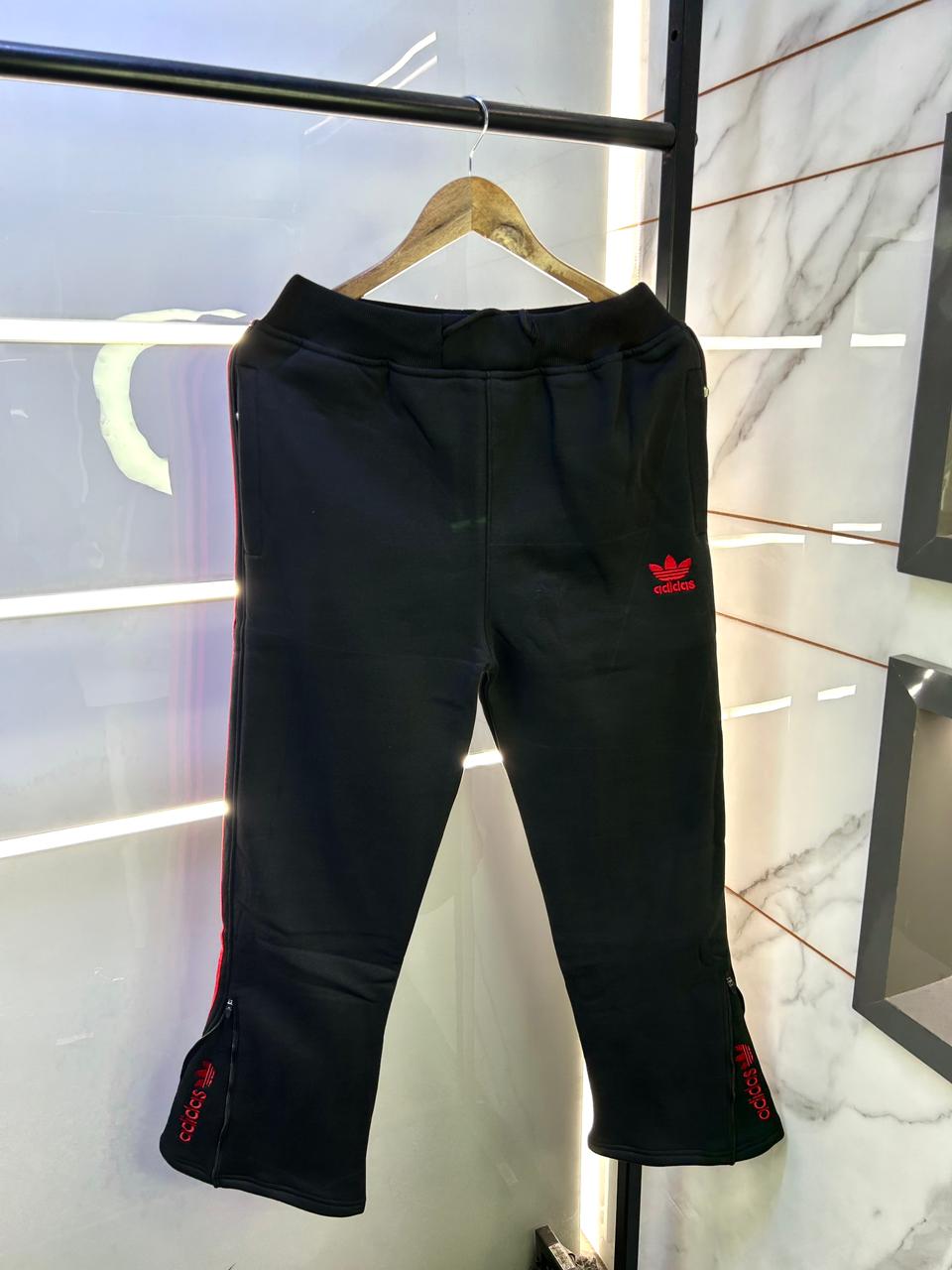 Adida s Imported Black Embroidery Logo Super Premium Track Pant F3195-B1