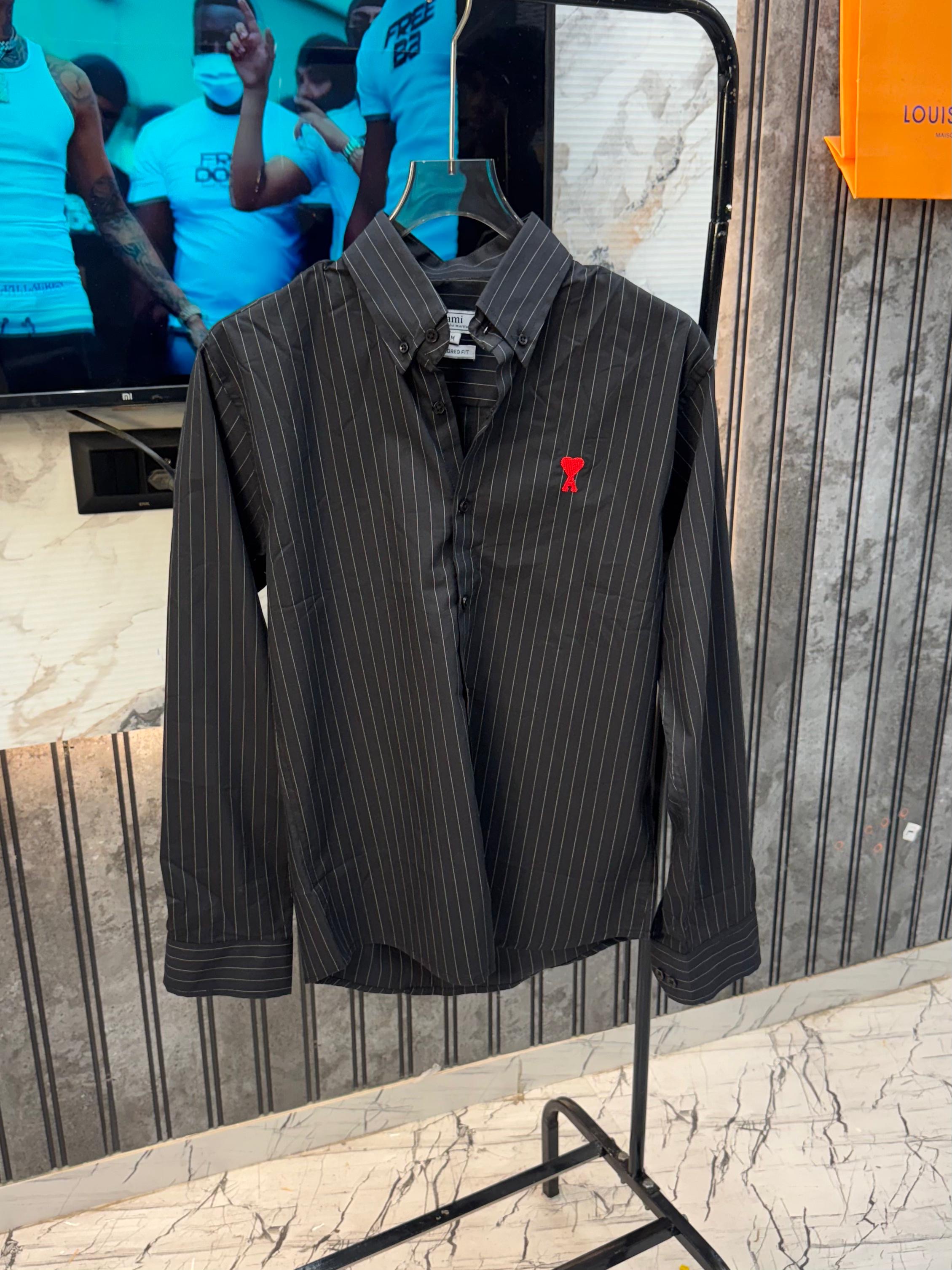 Ami.Paris.Imported.Very.Premium.Full.Sleeves.Shirt.MR245