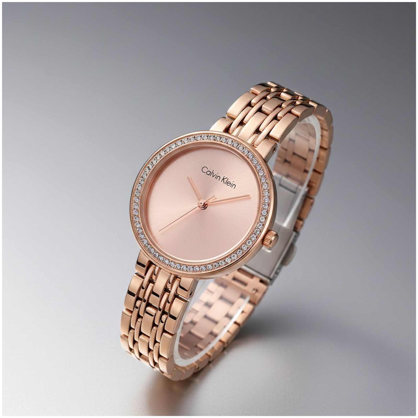 Calvi_n Klein Twisted Bazel Copper Pink