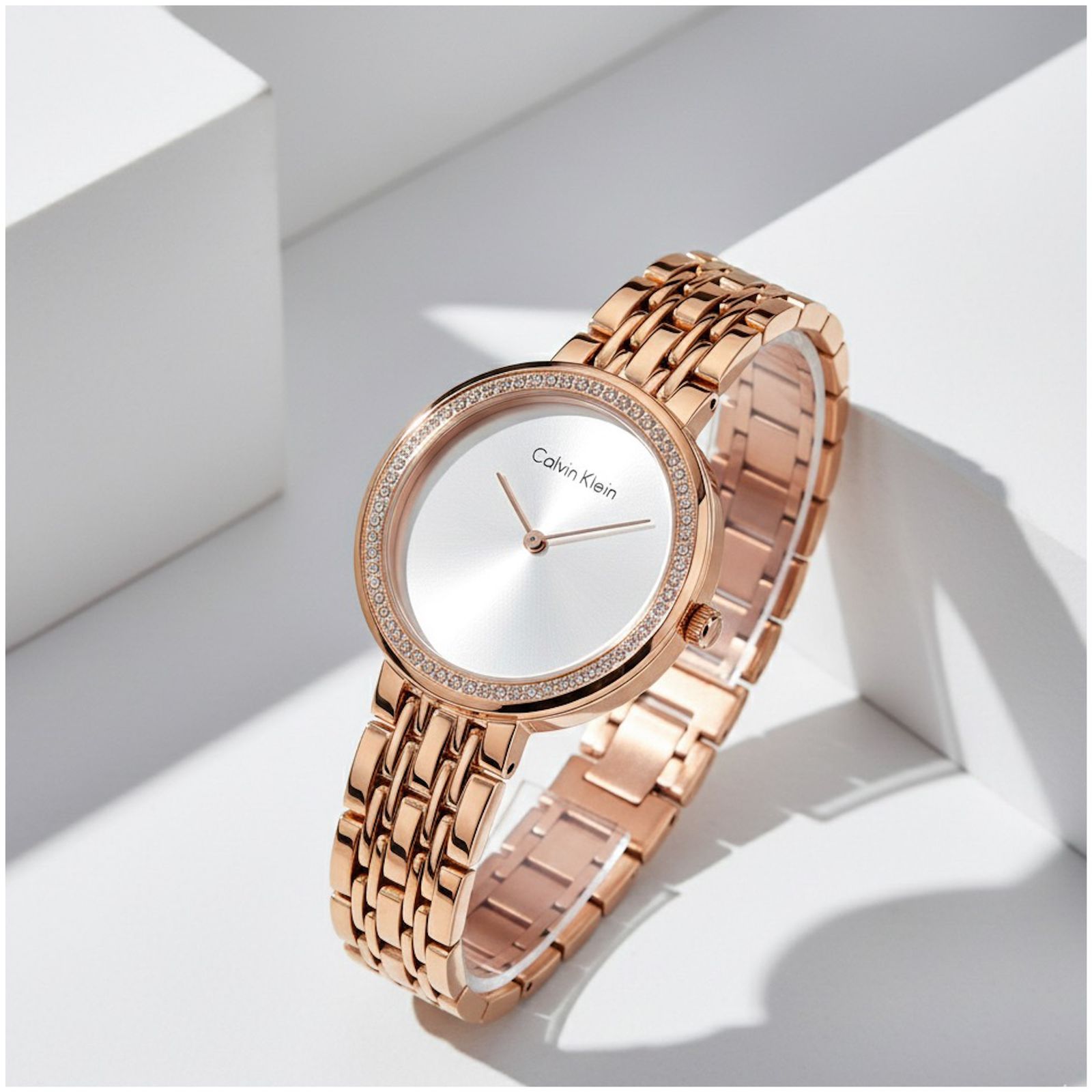 Calvi_n Klein Twisted Bazel Copper White