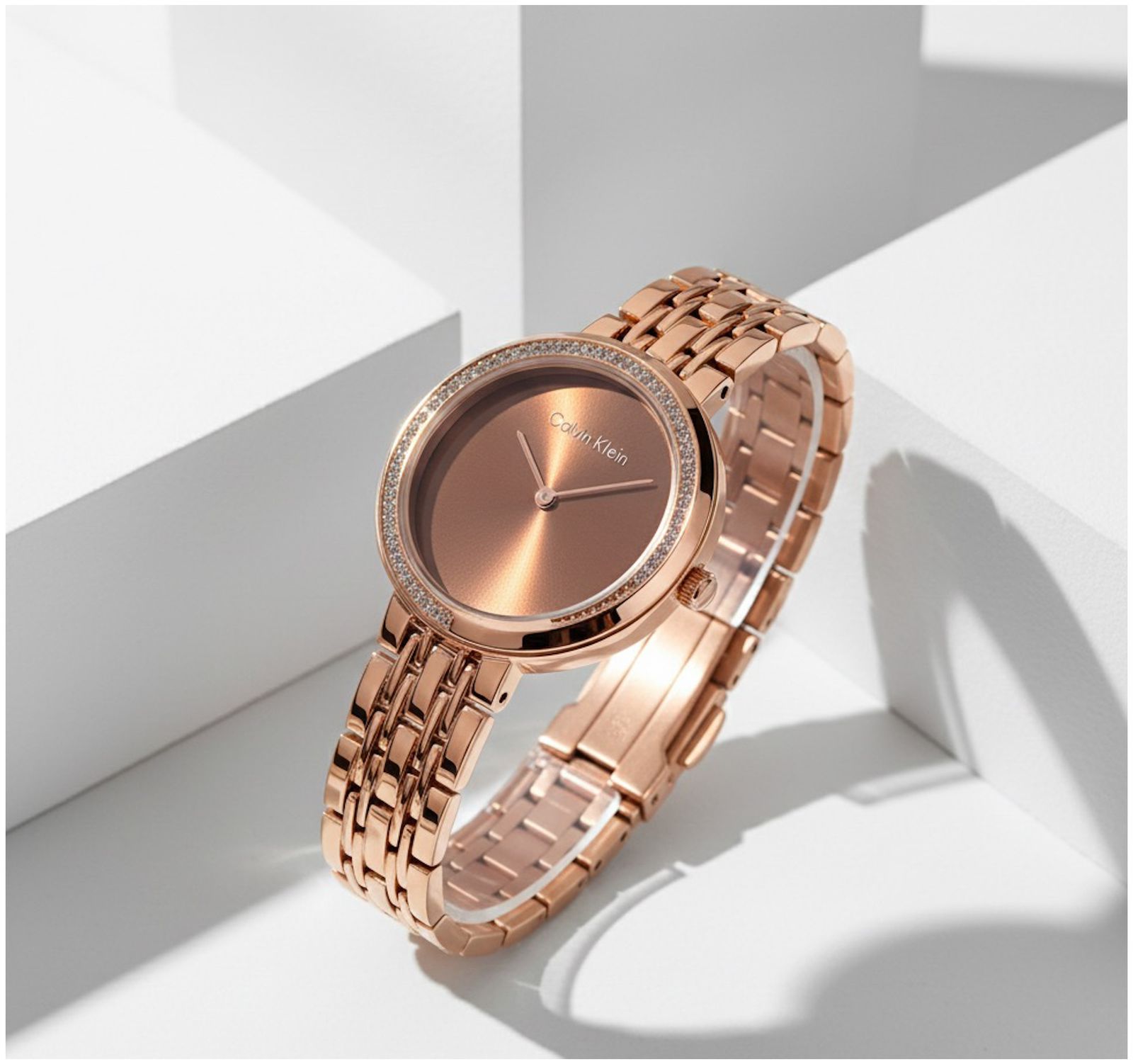 Calvi_n Klein Twisted Bazel Copper Brown