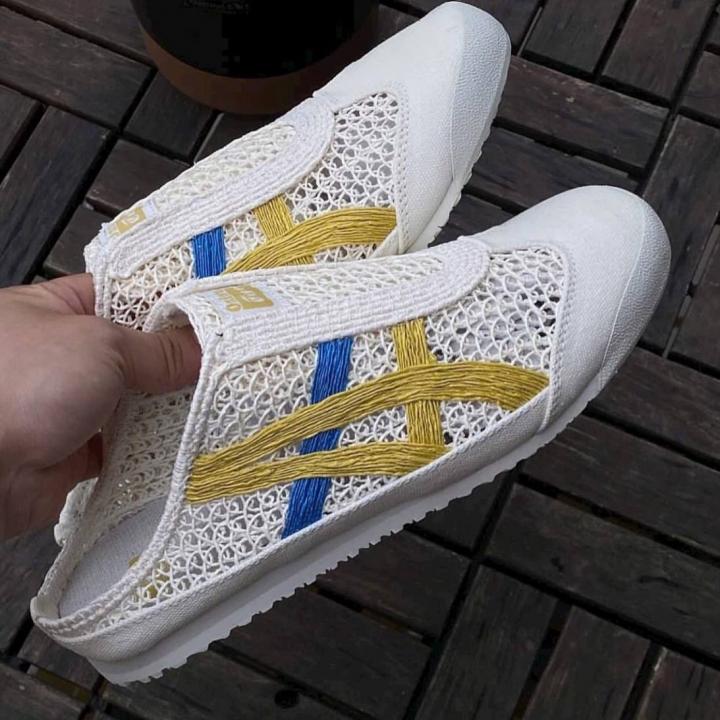 ONITSUKA TIGER MEXICO SABOT 66 CREAM MUSTARD