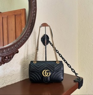 GUCC_I MARMONT HANDBAG DUST BAG PREMIUM QUALITY (BLACK)