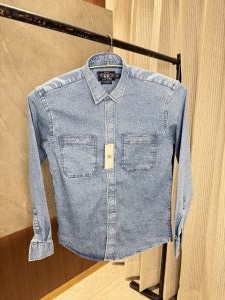 Ralph Laure n Sky blue Denim Shirt Imported 