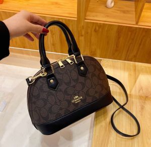 COAC.H MINI SIERRA SATCHEL IN SIGNATURE CANVAS PREMIUM HAND BAG WITH BOX