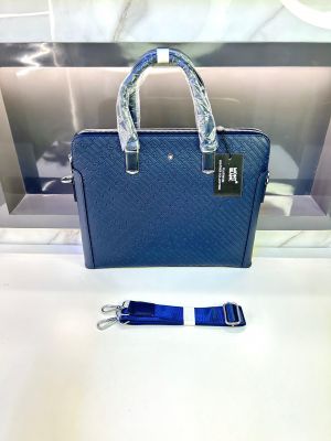 Mont_Blanc Laptop Bag X Office Bag Blue Fa 131