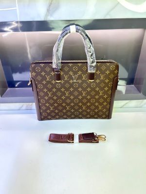 Louis_Vuitton Brown Laptop Bag X Office Bag Fa 134