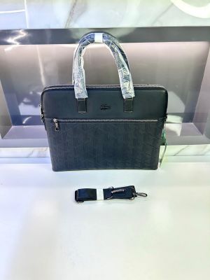 Lacost_e Black Laptop Bag X Office Bag Fa 136