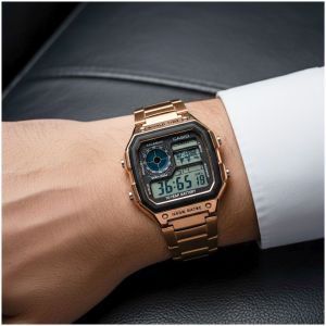 Casio illuminator AE-1200-WHD-1AV - Rose Gold