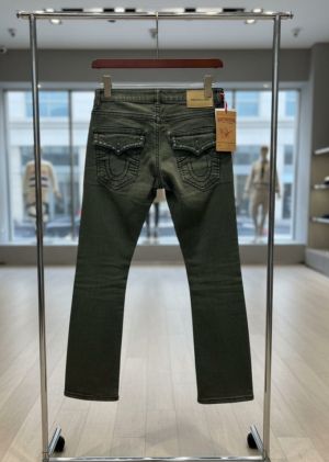 TRUE RELIGION BOOTCUT JEANS LIGHT GREEN