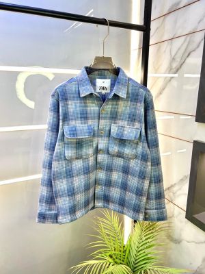 Zar a Imported Blue Super Premium Shacket F3231-BU