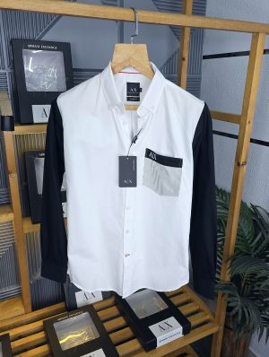 Ax Shirts White K119-W