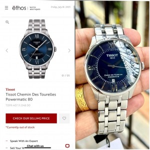 TISSOTT CHEMIN DES TOURELLES AUTOMATIC