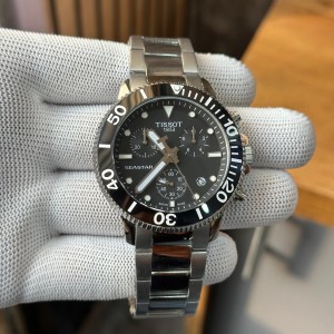 Tissott seastar chronograph black