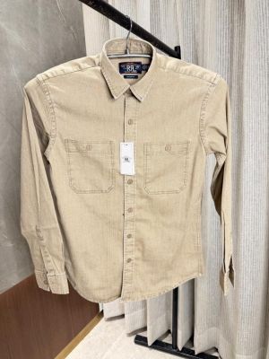 Ralph Laure n Beige Denim Shirt Imported 