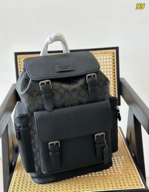 Coach_Hutton_Backpack_In_Blocked_Signature_Canvas_Bag_With_Dustbag_Bill