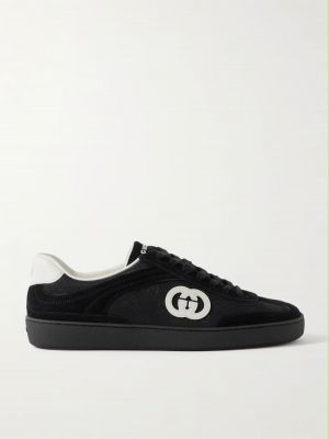 Gucccii G75 Black Suede
