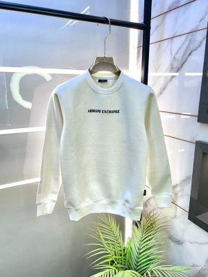 Arman_i Exchange Imported White Super Premium Sweatshirts F3218-W1