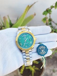 ROLEX_DAYDATE_GOLD_TWOTONE_GREEN_DIAL_299