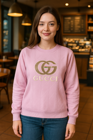 GUC SWEAT SHIRT PINK S52-PK