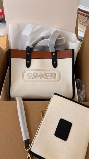 Coach_Field_Tote_30_With_OriginalDoubleBox_Wallet_CarryBag_Packing