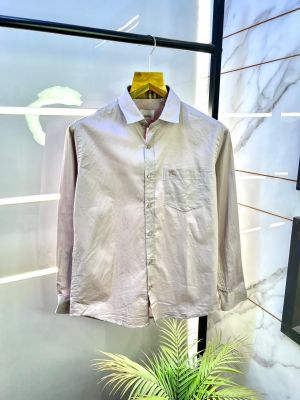 Burberr y Grey Premium Shirt With Brand Box Packing and Carry Bag F1946-GY