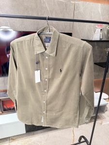 Ralph Laure n Green Cod Roy Fabric Imported Shirt