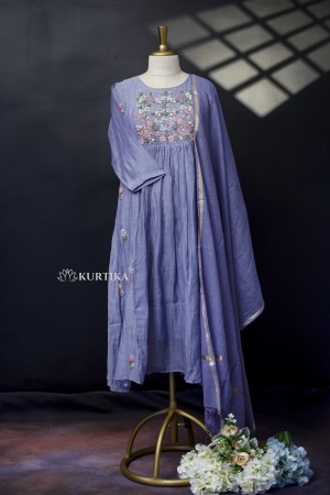 Kurtika 3 piece kurti set KB3002