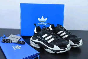 Adida_s X Balenciaga Triple S Black 1028