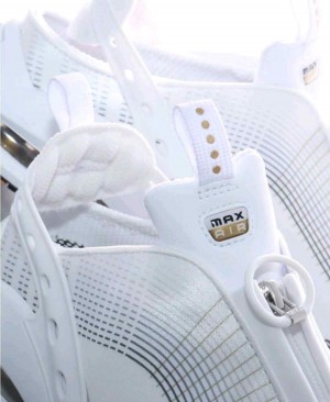 Nikee AirMax Craze White Metallic Gold (324