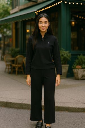 RL POLO CO SET BLACK S84-BK