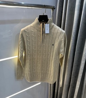 RAL LAU PREMIUM QUALITY BEIGE SWEATSHIRTS WITH ORIGINAL TAGS HYRL 101C