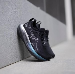Asics Gel Nimbus 25 Platinum Black 166