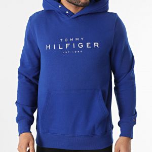 Tommy_Hilfiger Store Article Hoodie (Blue)