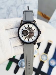 ARMAN I EXCHANGE AUTOMATIC GREY FIBER BELT 302