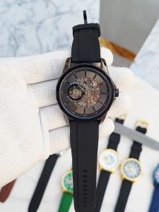 ARMAN I EXCHANGE AUTOMATIC FULL BLACK FIBER BELT 302