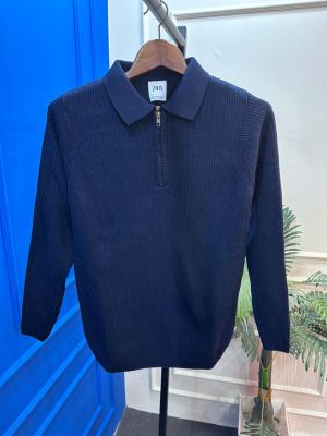 ZAR A HALF ZIP SWEATSHIRT 1219 NAVY