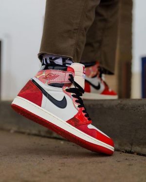 Nik_e Air Jordan 1 Across The Spider Verse Heavy Glow Quality-- 