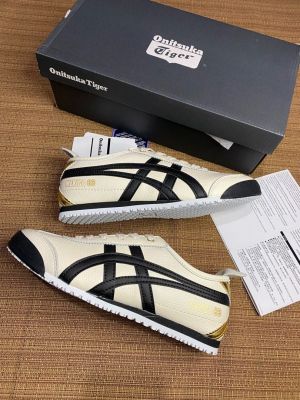 Onitsuka Tiger Mexico 66 Cream Black Gold