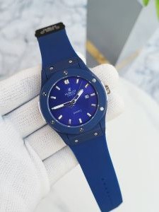 Hublot Classic Fusion Silicon Belt Full Blue 156