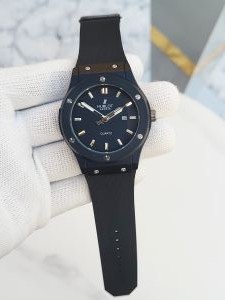 Hublot Classic Fusion Silicon Belt Full Black 156