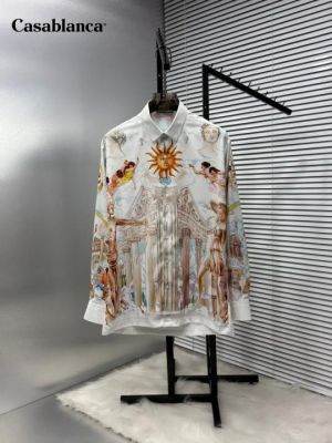 Casablanca Premium Printed Imported Shirt  (1751)