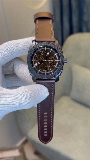 Fossi l Me Automatic Leather Strap (Limited time offer)