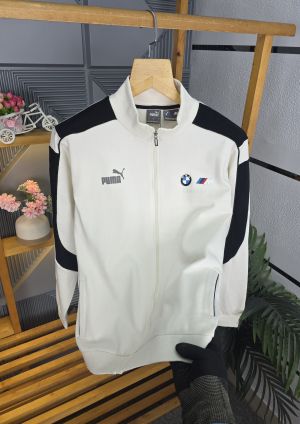 BM W Mens Jacket White K168-W