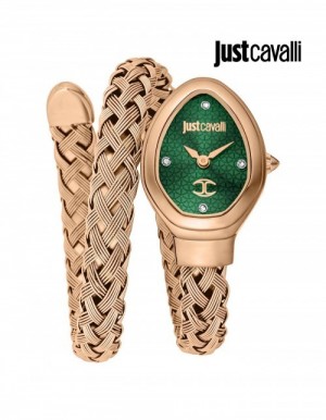 JUST CAVALI ROSE GREEN